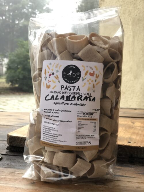 Pasta di grano duro semintegrale - Calamarata