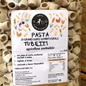 Pasta di grano duro semintegrale Bio  - Tubetti