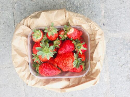 Cestino di Fragole Bio da 500 g
